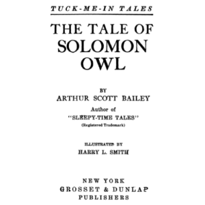 The Tale of Solomon Owl
