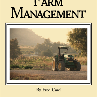 Farm Management